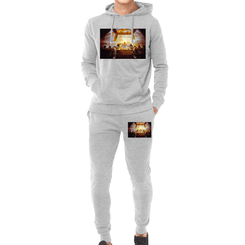 The Sacrament Of The Last Supper Dali Surrealist Hoodie & Jogger Set | Artistshot