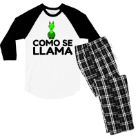 Como Se Llama Men's 3/4 Sleeve Pajama Set | Artistshot