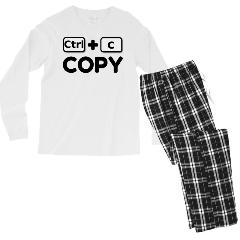 Copy Twins Men's Long Sleeve Pajama Set | Artistshot