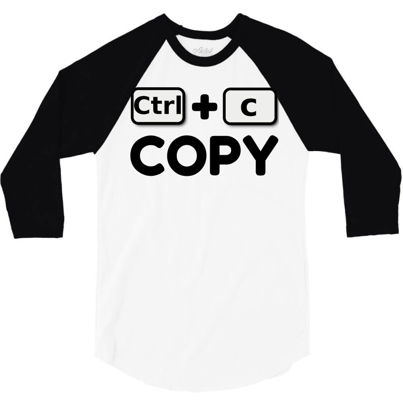 Copy Twins 3/4 Sleeve Shirt | Artistshot