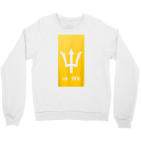 Bajan Shirt Barbados Est 1966 Trident Crewneck Sweatshirt | Artistshot