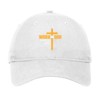 Work For God The Retirement Benefits Are Great Premium T Shirt Adjustable Cap | Artistshot