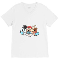 Santa Claus V-neck Tee | Artistshot