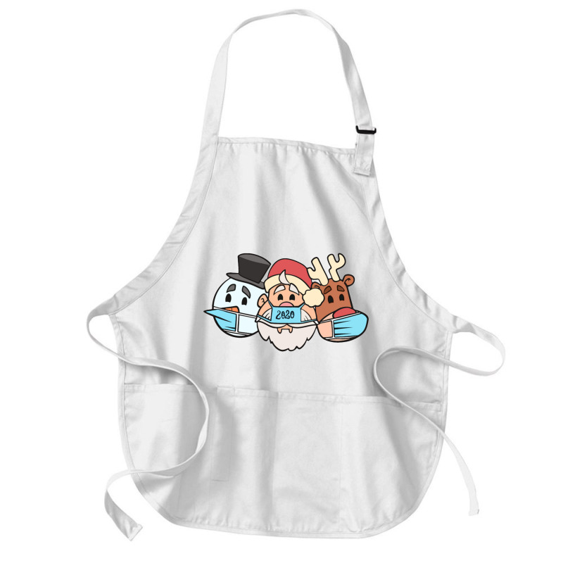 Santa Claus Medium-length Apron | Artistshot