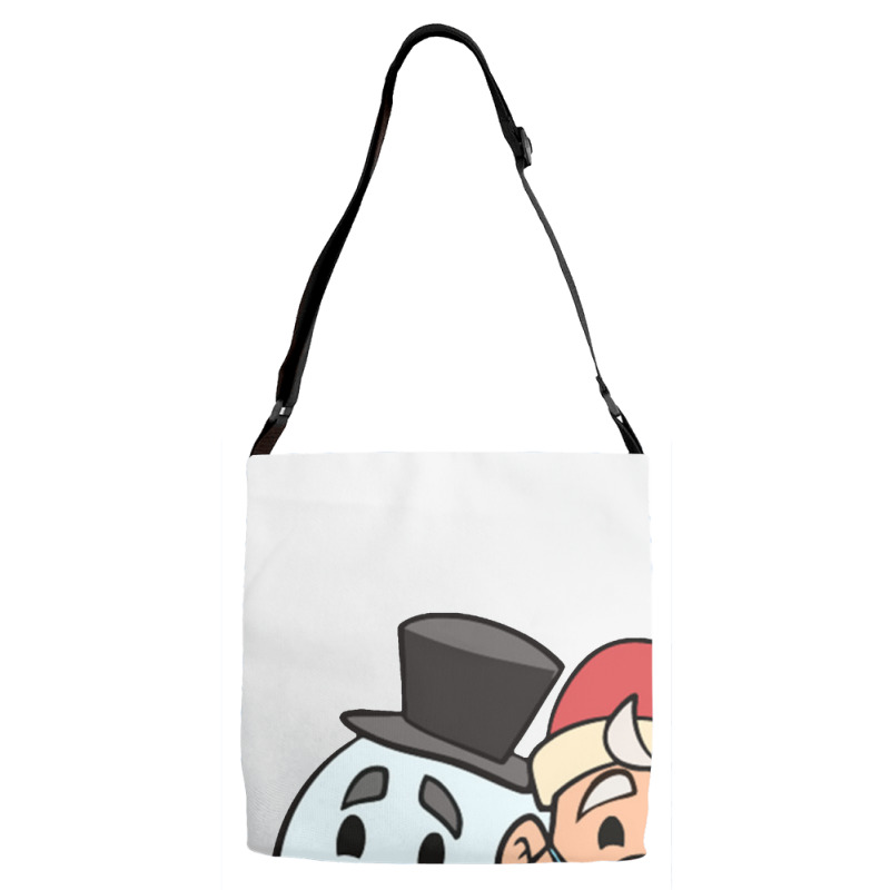 Santa Claus Adjustable Strap Totes | Artistshot