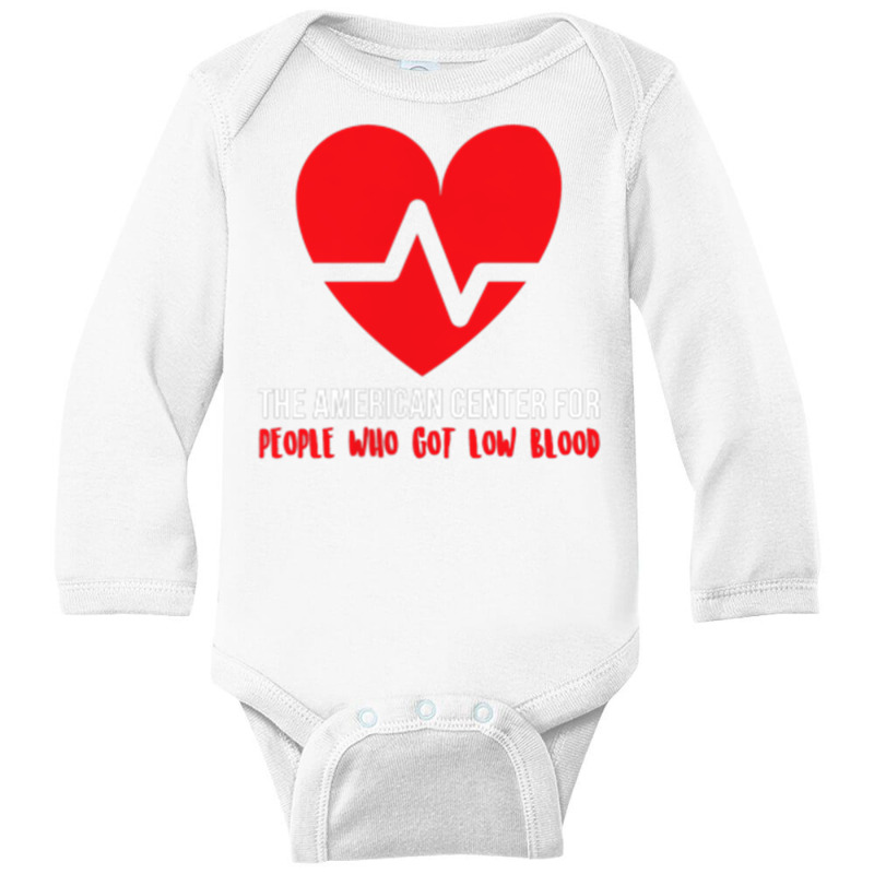 Anemia Low Blood Awareness Shirt Long Sleeve Baby Bodysuit by cm-arts | Artistshot