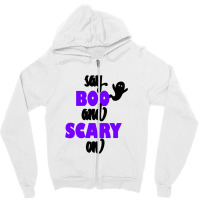 Scary Frankenstein Halloween Tee Pink Zipper Hoodie | Artistshot