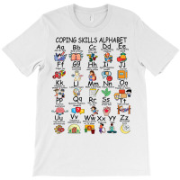 Mental Health Awareness Coping Skills Alphabet Counselor Kid T Shirt T-shirt | Artistshot