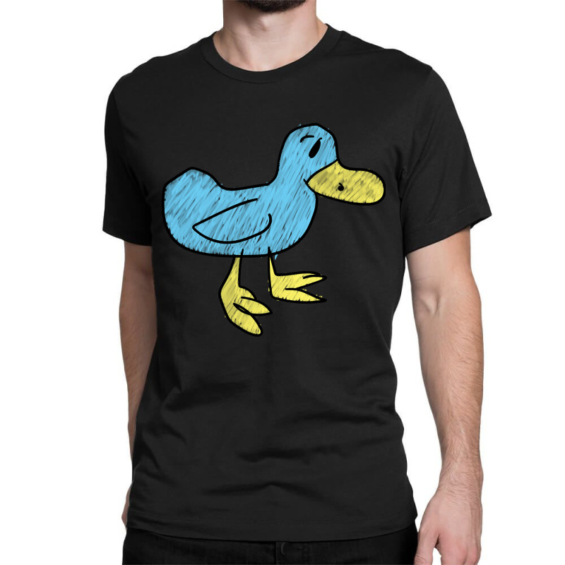 Blue Duck - That's Quacktastic! Classic T-shirt | Artistshot