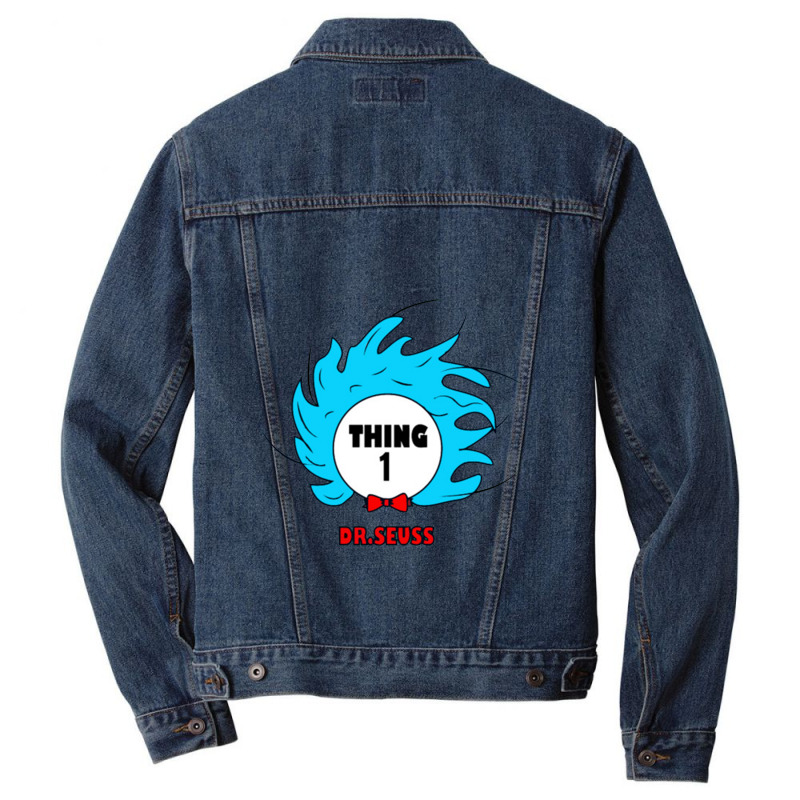 Thing Men Denim Jacket | Artistshot