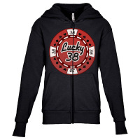 Lucky  Chip Magnet Youth Zipper Hoodie | Artistshot