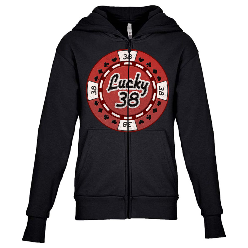 Lucky  Chip Magnet Youth Zipper Hoodie by PamelaAnnHarris | Artistshot