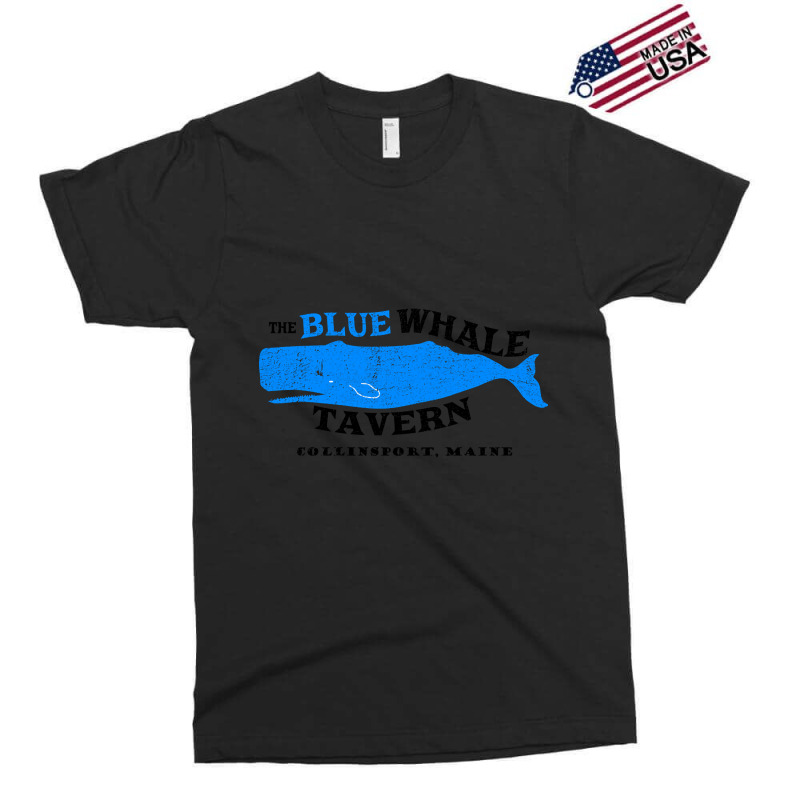 Blue Whale Tavern Distressed Exclusive T-shirt by poppyallen | Artistshot