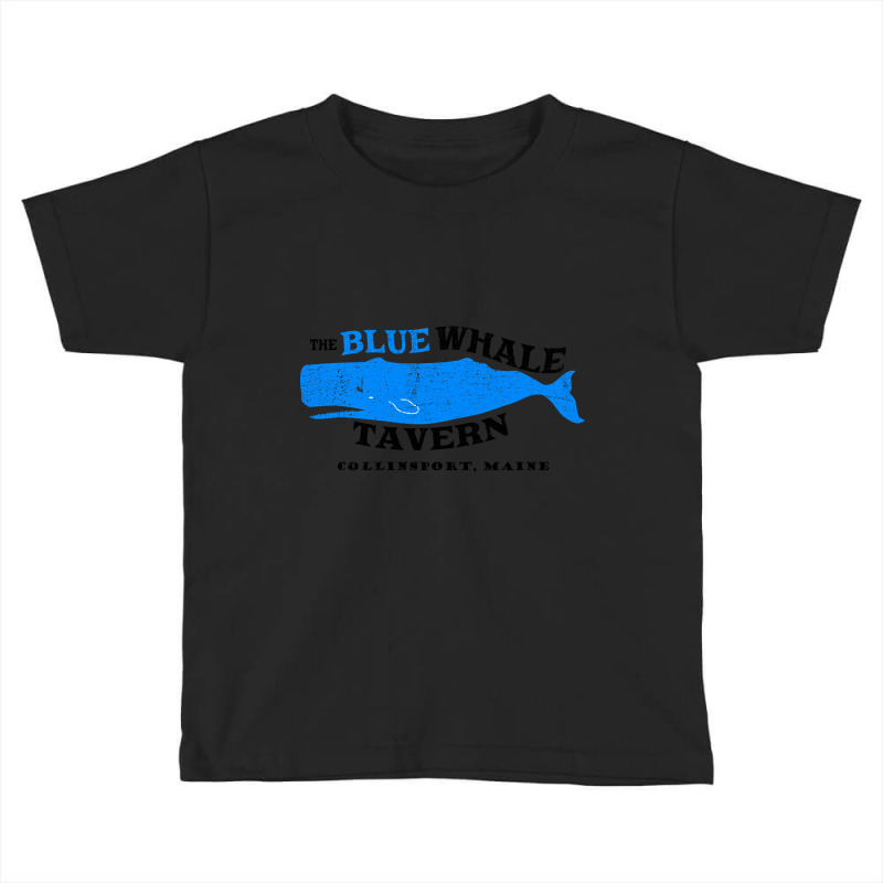 Blue Whale Tavern Distressed Toddler T-shirt by poppyallen | Artistshot