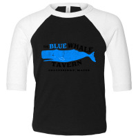 Blue Whale Tavern Distressed Toddler 3/4 Sleeve Tee | Artistshot