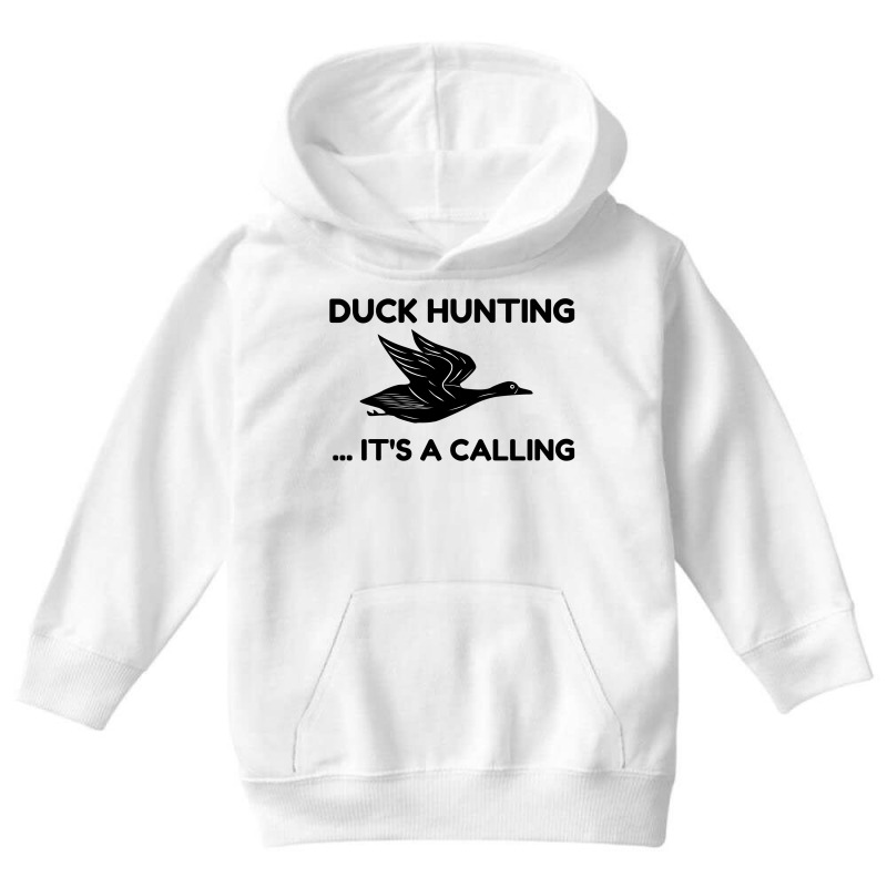 Duck Hunting Calling Youth Hoodie | Artistshot