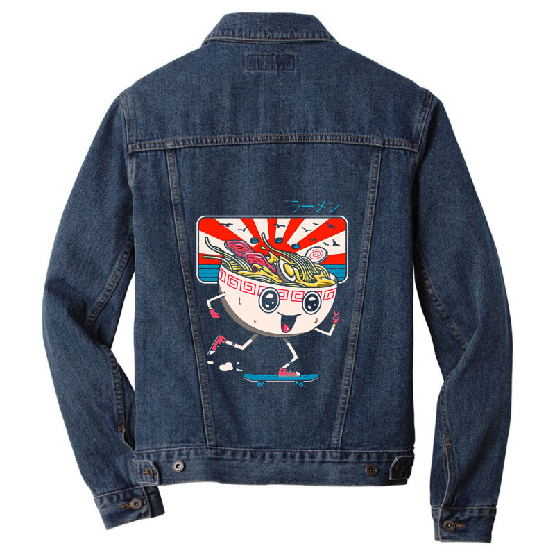 Tokyo Ramen Men Denim Jacket | Artistshot