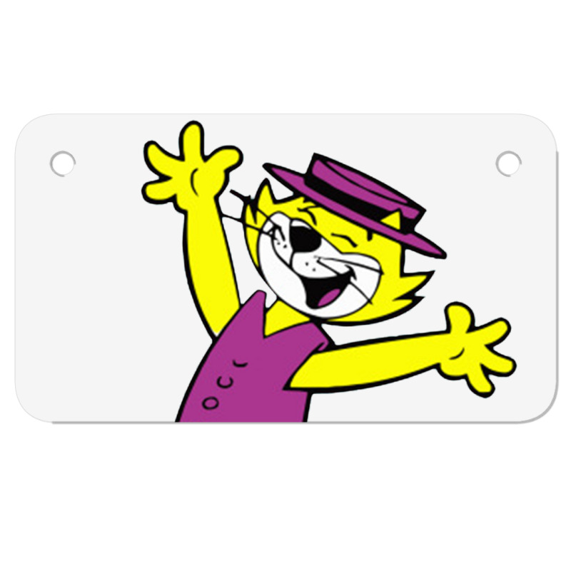 Top Cat Motorcycle License Plate | Artistshot