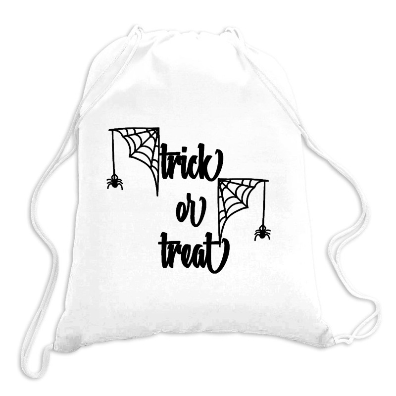 Trick Or Treat Drawstring Bags | Artistshot