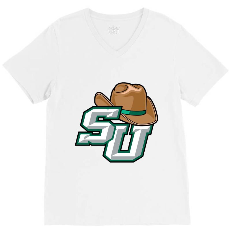 Stetson College Hatters Design V-neck Tee | Artistshot