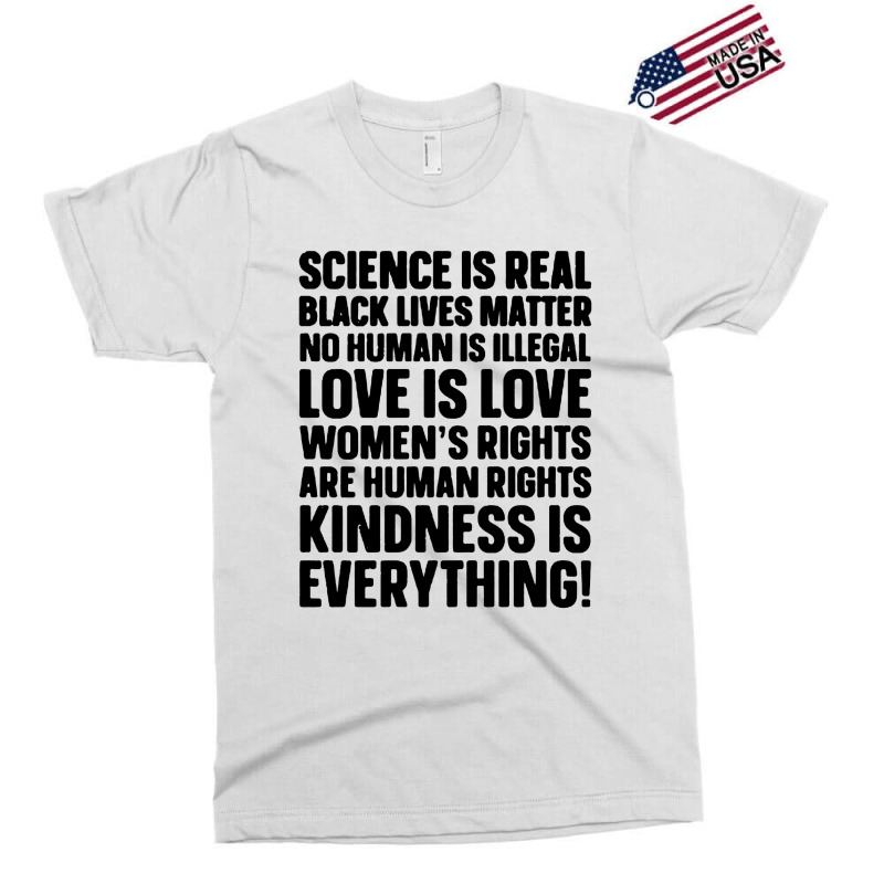 Science Is Real Black Lives Matter Exclusive T-shirt | Artistshot