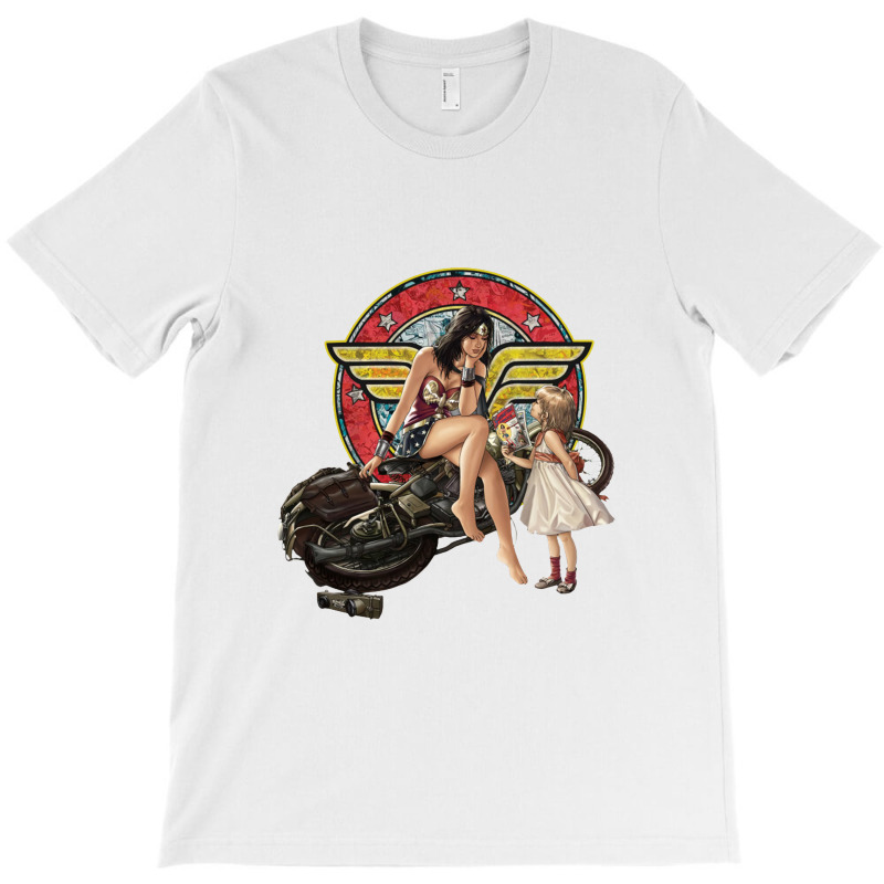 Wonder Woman Motor Classic T-Shirt by theweirdgotchiclub | Artistshot