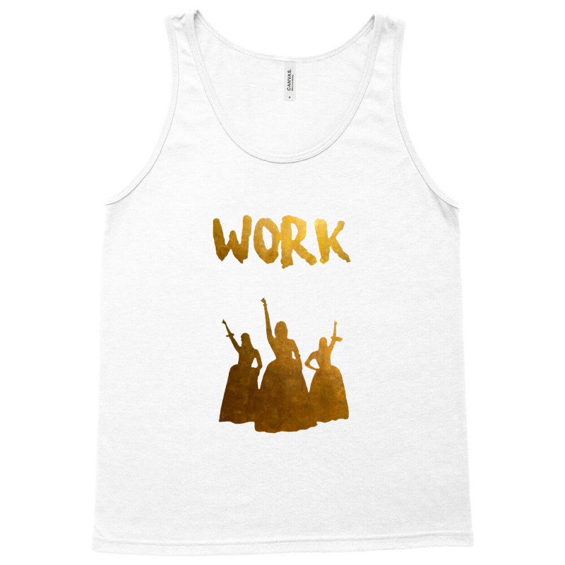 Work Tank Top by theweirdgotchiclub | Artistshot