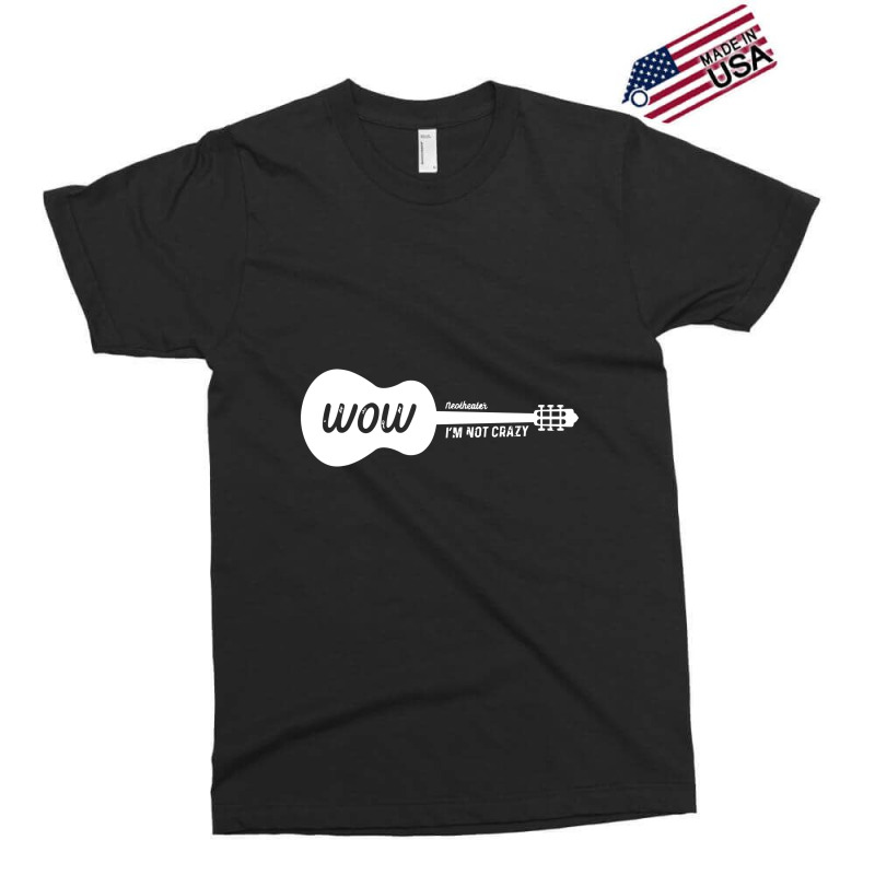 Wow I'm Not Crazy Guitar Ajr Exclusive T-shirt by theweirdgotchiclub | Artistshot