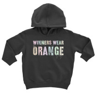 Winners Wear Orange Summer Camp Team Color War Game Event T Shirt Toddler Hoodie | Artistshot