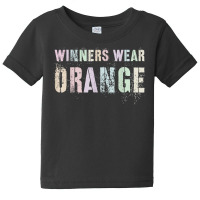 Winners Wear Orange Summer Camp Team Color War Game Event T Shirt Baby Tee | Artistshot