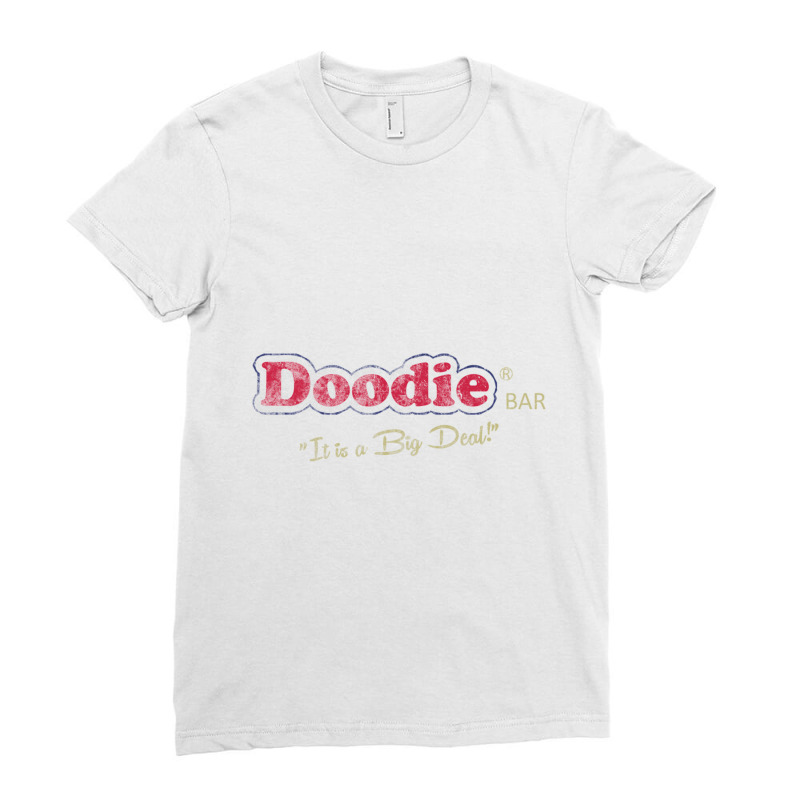 Doodie Bar, Distressed   Caddyshack Ladies Fitted T-Shirt by samanthakellyriley | Artistshot