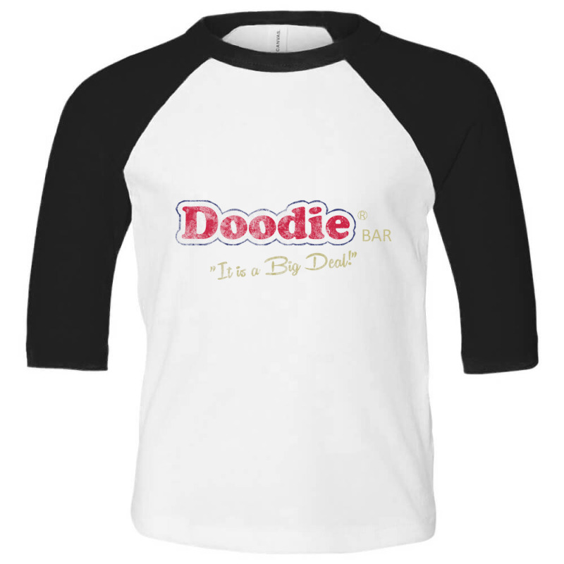 Doodie Bar, Distressed   Caddyshack Toddler 3/4 Sleeve Tee by samanthakellyriley | Artistshot