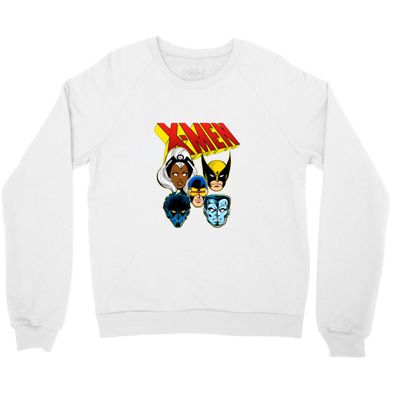 X Men Retro Team Crewneck Sweatshirt by theweirdgotchiclub | Artistshot