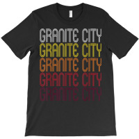 Granite City, Il  Vintage Style Illinois T Shirt T-shirt | Artistshot