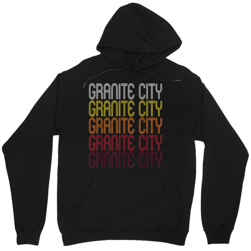 Granite City, Il  Vintage Style Illinois T Shirt Unisex Hoodie | Artistshot