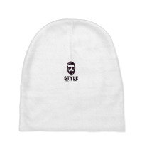 Latest Beard Design Baby Beanies | Artistshot