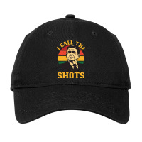 I Call The Shots   Ronald Reagan Adjustable Cap | Artistshot