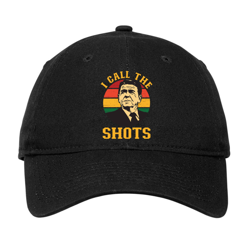 I Call The Shots   Ronald Reagan Adjustable Cap by cm-arts | Artistshot