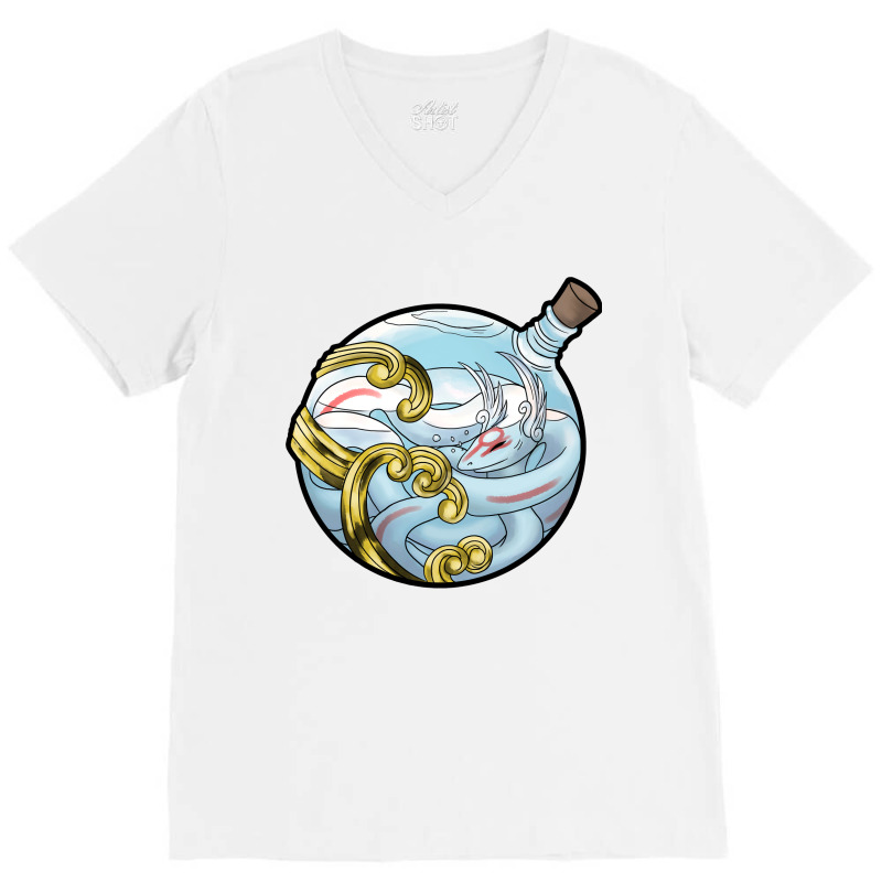 Nuregami Okami V-neck Tee | Artistshot