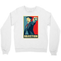 Objection Canvas Print Crewneck Sweatshirt | Artistshot