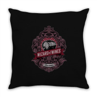 New! Wizard Of Wine Barovia Winemaker Throw Pillow | Artistshot