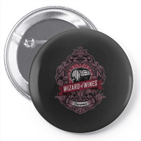 New! Wizard Of Wine Barovia Winemaker Pin-back Button | Artistshot