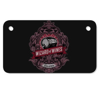 New! Wizard Of Wine Barovia Winemaker Motorcycle License Plate | Artistshot