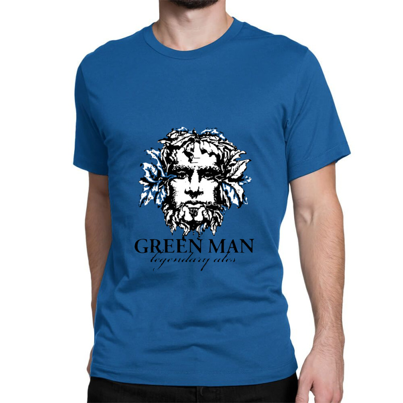 Green Man Legendary Ales Classic T-shirt | Artistshot