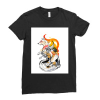 Okami Amaterasu Ladies Fitted T-shirt | Artistshot