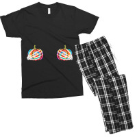 National Coming Out Day Lgbt Pumpkin Boo.bies Halloween Men's T-shirt Pajama Set | Artistshot