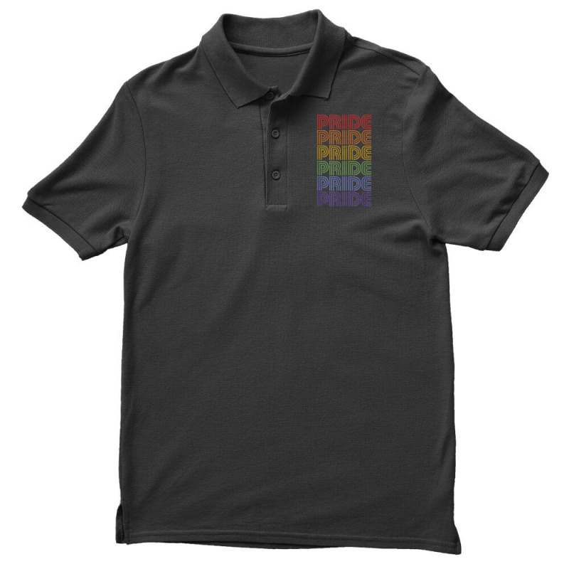 National Gay Pride March Vintage Rainbow Lgbt Equality Men's Polo Shirt by RayDesign | Artistshot