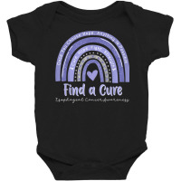 Rainbow Cure Hope Fight Strength Esophageal Cancer Awareness T Shirt Baby Bodysuit | Artistshot