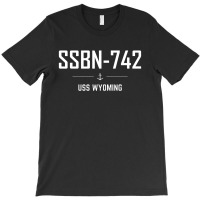 Ssbn 742 Uss Wyoming T-shirt | Artistshot