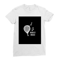 Modest Mouse Good News Before The Ship Sank Combined Album Covers (dar Ladies Fitted T-shirt | Artistshot